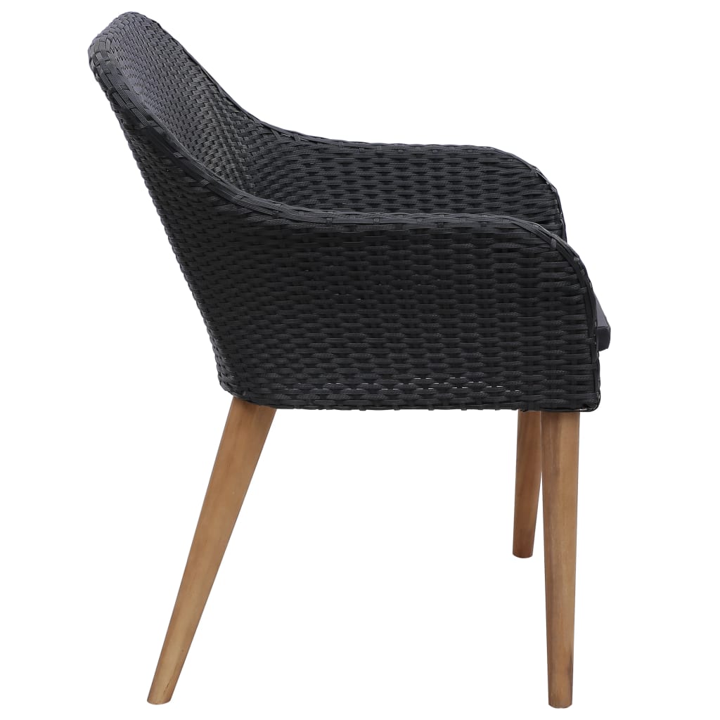 vidaXL Set mobilier de grădină, 9 piese, poliratan vidaXL Set mobilier de grădină, 9 piese, poliratan