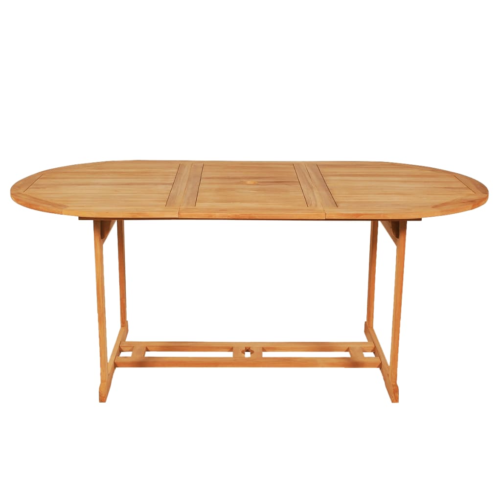 vidaXL Set mobilier de grădină, 9 piese, lemn masiv de tec vidaXL Set mobilier de grădină, 9 piese, lemn masiv de tec