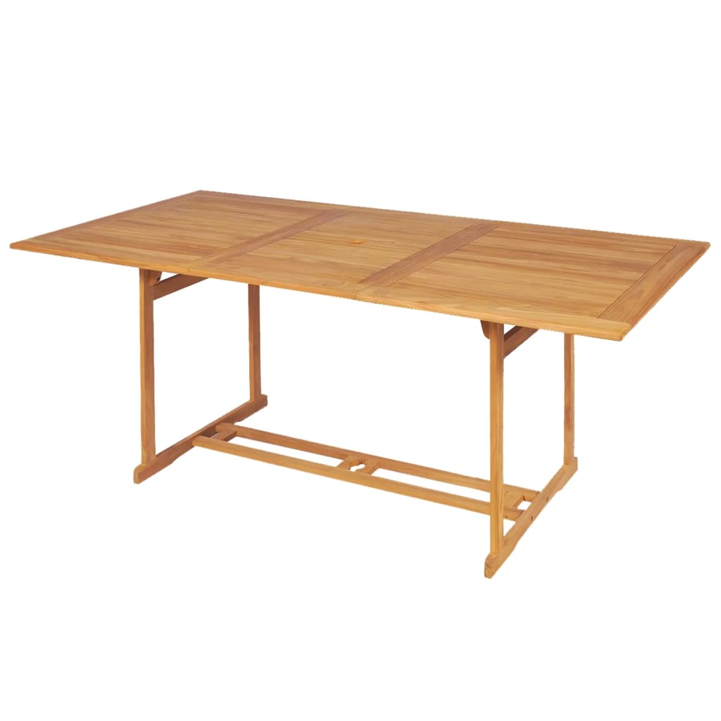 vidaXL Set mobilier de grădină, 9 piese, lemn masiv de tec vidaXL Set mobilier de grădină, 9 piese, lemn masiv de tec