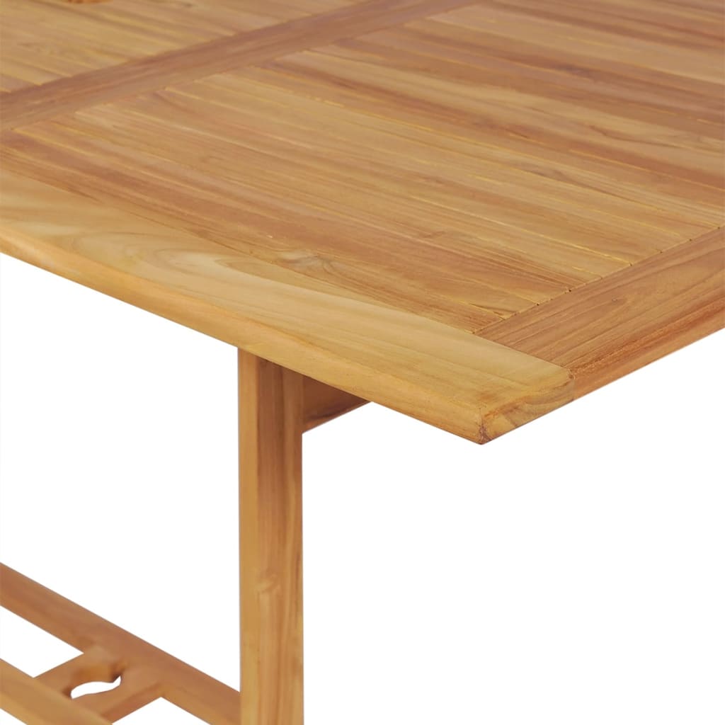 vidaXL Set mobilier de grădină, 9 piese, lemn masiv de tec vidaXL Set mobilier de grădină, 9 piese, lemn masiv de tec