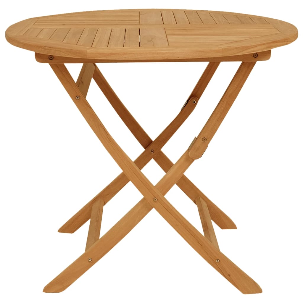 vidaXL Set mobilier grădină, 5 piese, lemn masiv de tec vidaXL Set mobilier grădină, 5 piese, lemn masiv de tec