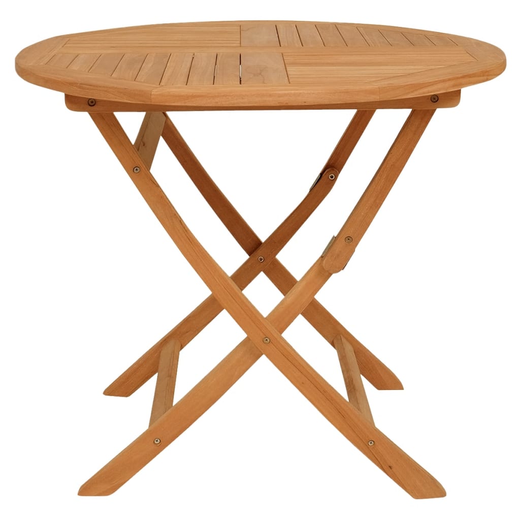 vidaXL Set mobilier de grădină, 5 piese, lemn masiv de tec vidaXL Set mobilier de grădină, 5 piese, lemn masiv de tec
