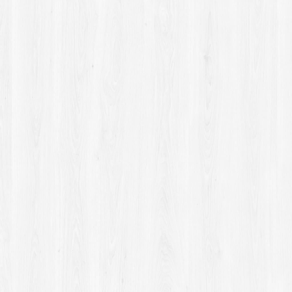vidaXL Folii mobilier autoadezive, 2 buc., lemn alb, 500 x 90 cm, PVC