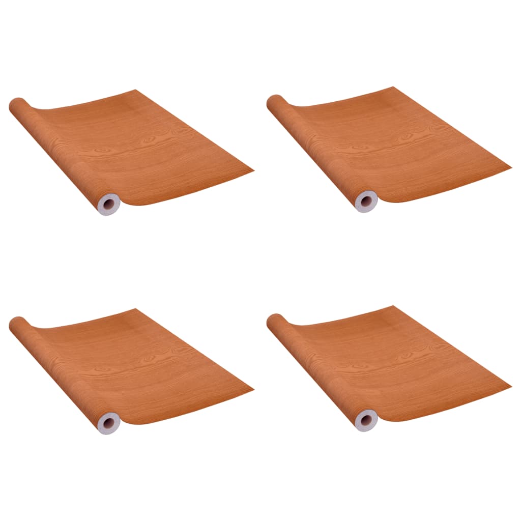 vidaXL Folii mobilier autoadezive, 2 buc. stejar deschis 500x90 cm PVC