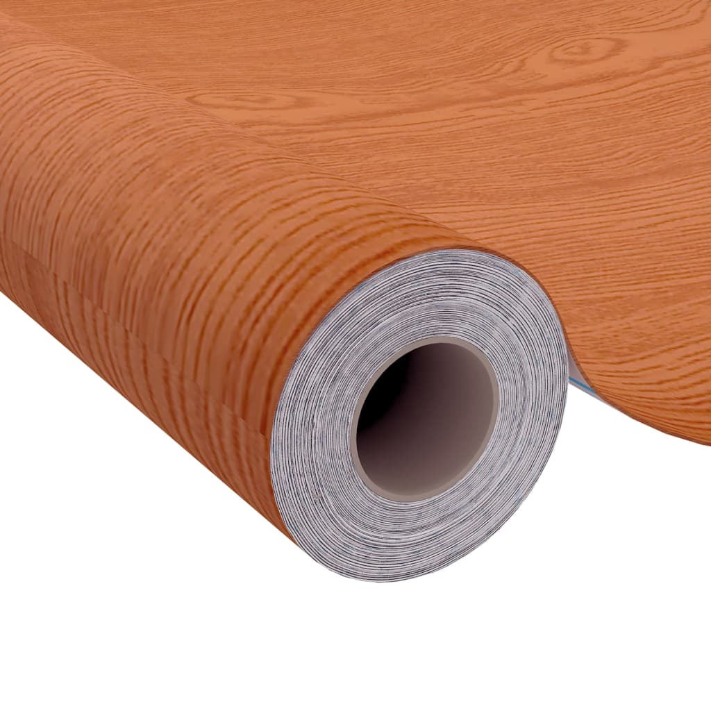 vidaXL Folii mobilier autoadezive, 2 buc. stejar deschis 500x90 cm PVC