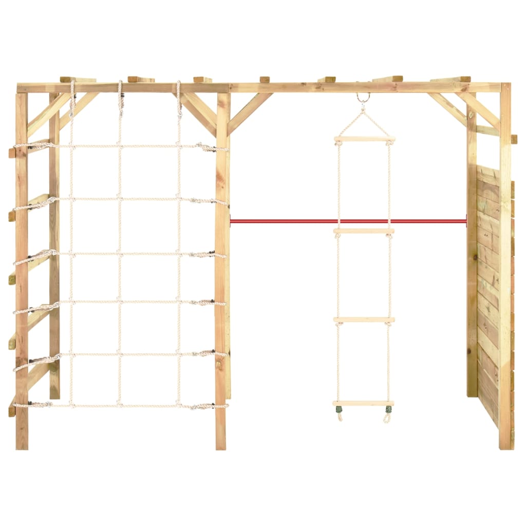 vidaXL Cadru de cățărare, 240x100x170 cm, lemn de pin tratat vidaXL Cadru de cățărare, 240x100x170 cm, lemn de pin tratat