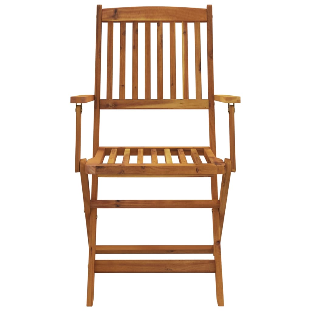 vidaXL Set mobilier de grădină pliabil, 5 piese, lemn masiv acacia vidaXL Set mobilier de grădină pliabil, 5 piese, lemn masiv acacia