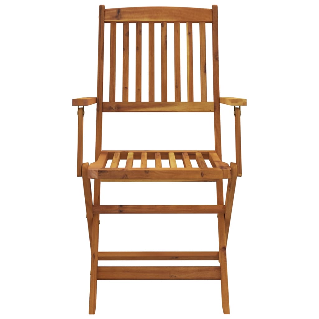 vidaXL Set mobilier de grădină pliabil, 7 piese, lemn masiv acacia vidaXL Set mobilier de grădină pliabil, 7 piese, lemn masiv acacia