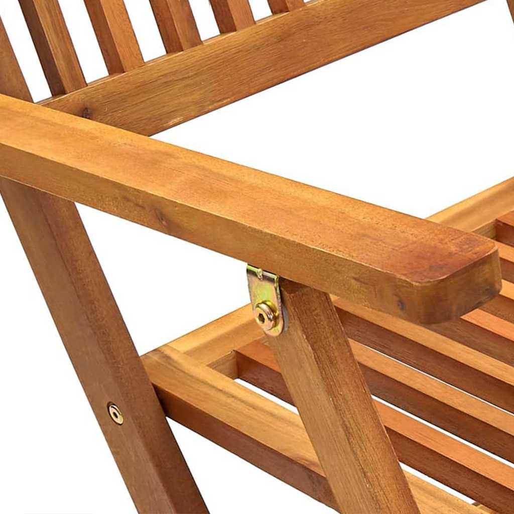 vidaXL Set mobilier de grădină pliabil, 7 piese, lemn masiv acacia vidaXL Set mobilier de grădină pliabil, 7 piese, lemn masiv acacia