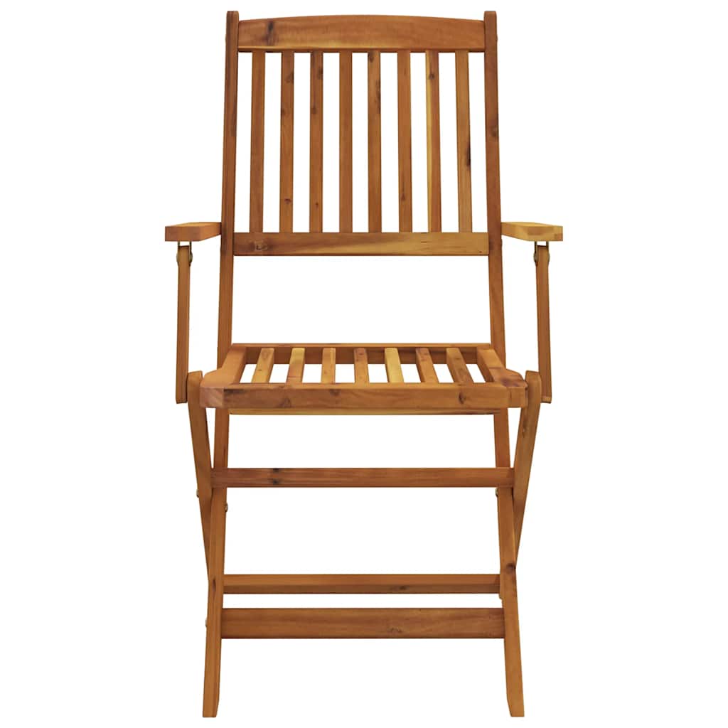 vidaXL Set mobilier de grădină pliabil, 9 piese, lemn masiv acacia vidaXL Set mobilier de grădină pliabil, 9 piese, lemn masiv acacia
