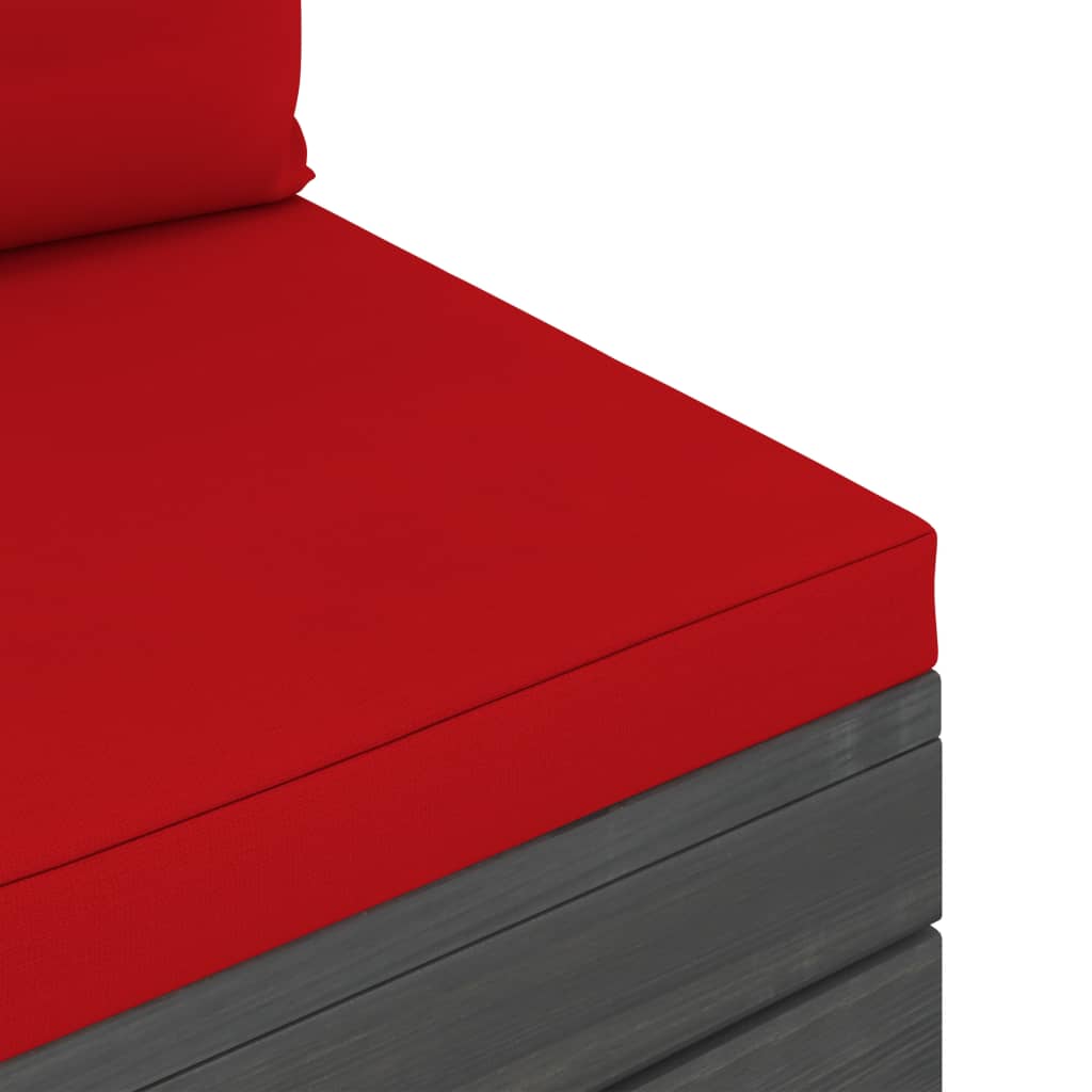 vidaXL Set mobilier grădină din paleți, 2 piese, cu perne, lemn de pin vidaXL Set mobilier grădină din paleți, 2 piese, cu perne, lemn de pin