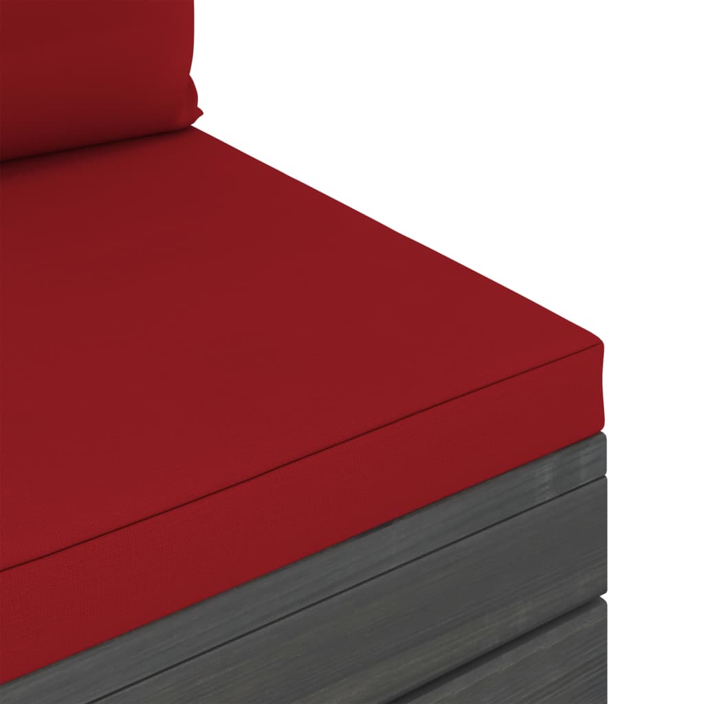 vidaXL Set mobilier grădină din paleți, 2 piese, cu perne, lemn de pin vidaXL Set mobilier grădină din paleți, 2 piese, cu perne, lemn de pin