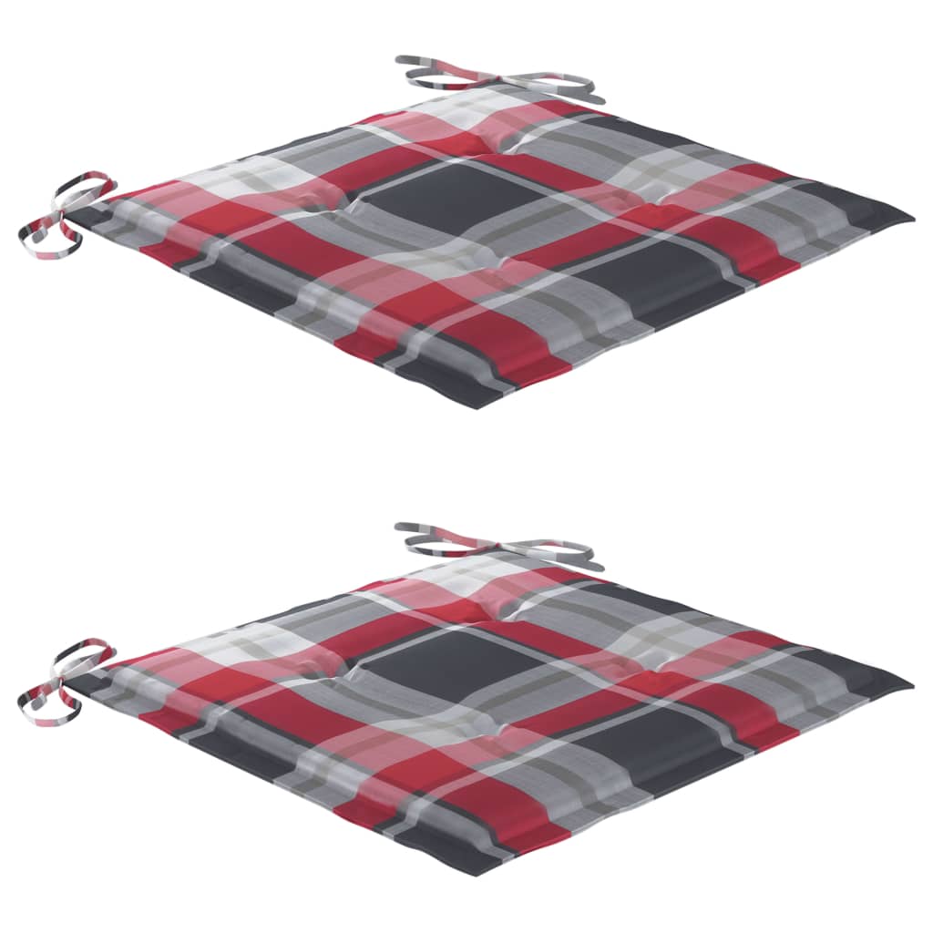 vidaXL Set mobilier exterior pliabil cu perne, 3 piese, lemn masiv tec