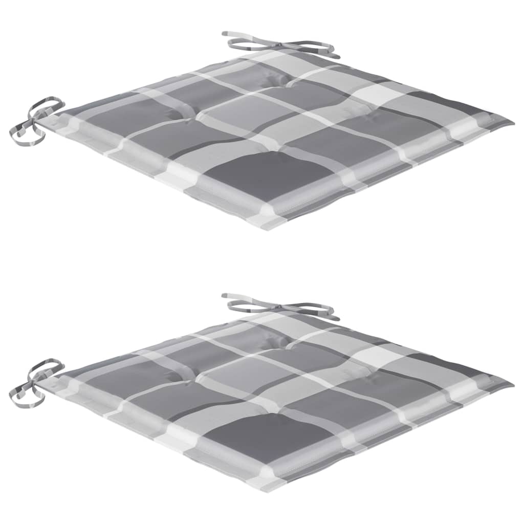 vidaXL Set mobilier exterior pliabil cu perne, 3 piese, lemn masiv tec