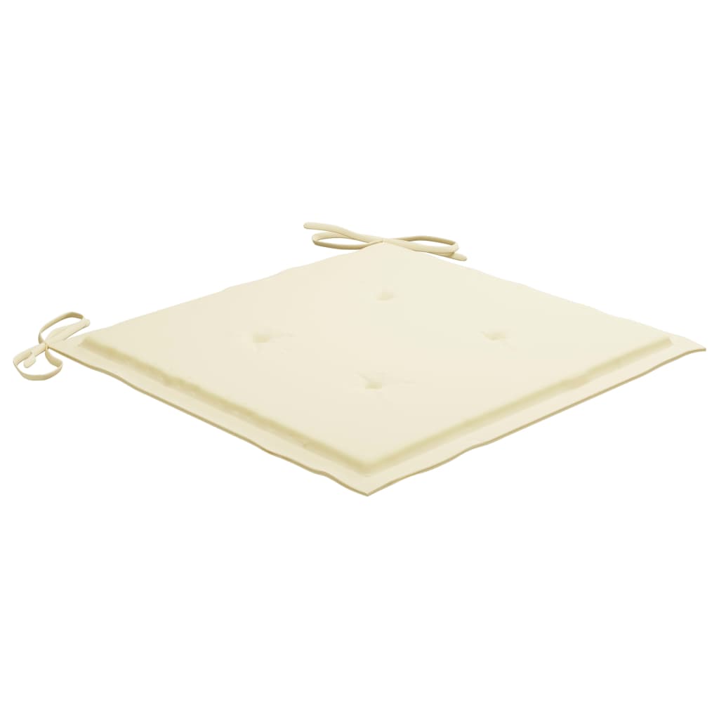 vidaXL Scaune de exterior cu perne, 3 buc., lemn masiv acacia vidaXL Scaune de exterior cu perne, 3 buc., lemn masiv acacia