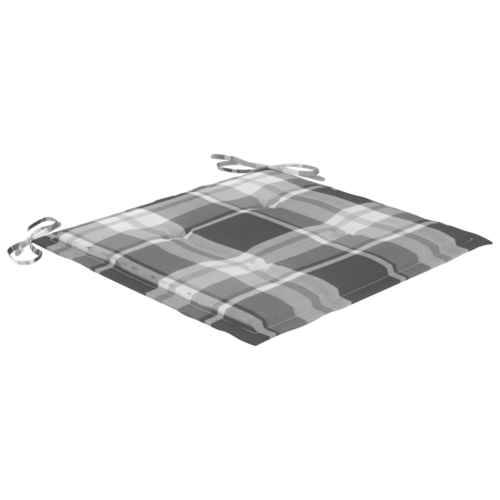 vidaXL Scaune de exterior cu perne, 3 buc., lemn masiv de acacia vidaXL Scaune de exterior cu perne, 3 buc., lemn masiv de acacia