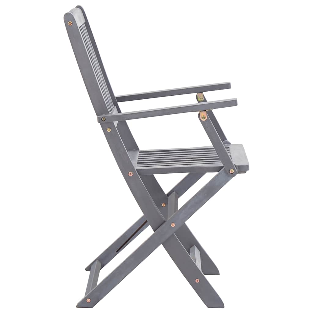 vidaXL Scaune pliante de exterior cu perne 6 buc. lemn masiv de acacia vidaXL Scaune pliante de exterior cu perne 6 buc. lemn masiv de acacia