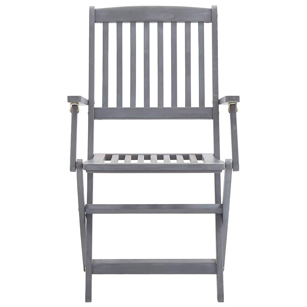 vidaXL Scaune pliante de exterior cu perne 6 buc. lemn masiv de acacia vidaXL Scaune pliante de exterior cu perne 6 buc. lemn masiv de acacia