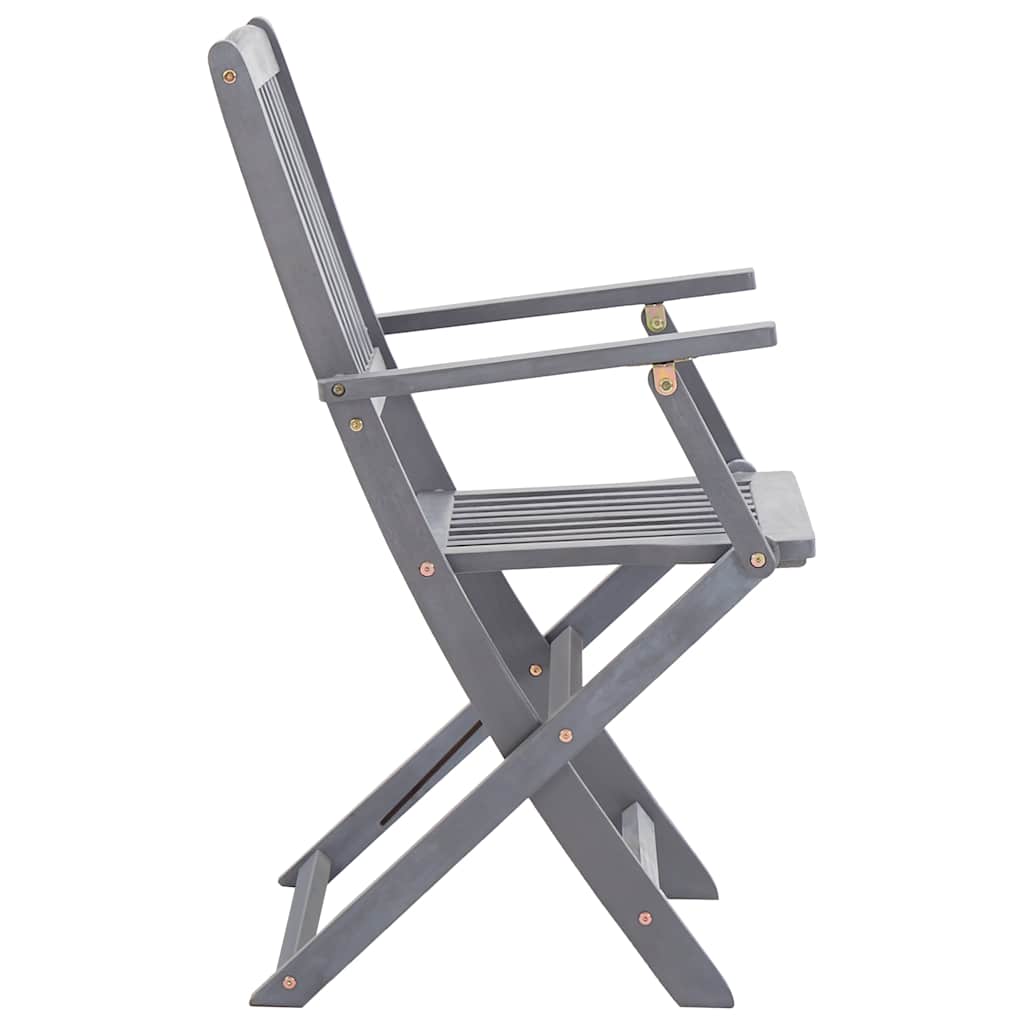 vidaXL Scaune pliante de exterior cu perne 6 buc. lemn masiv de acacia vidaXL Scaune pliante de exterior cu perne 6 buc. lemn masiv de acacia
