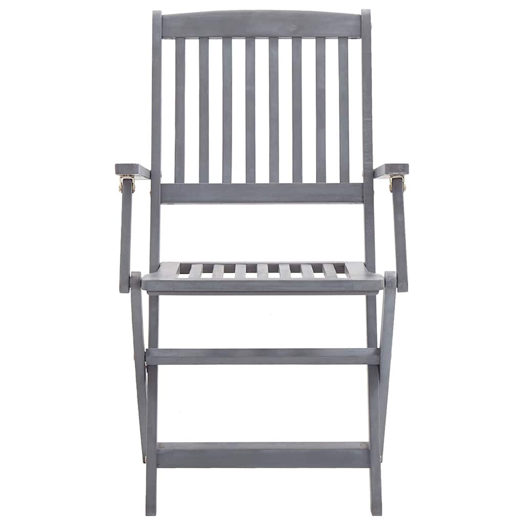 vidaXL Scaune pliante de exterior cu perne 6 buc. lemn masiv de acacia vidaXL Scaune pliante de exterior cu perne 6 buc. lemn masiv de acacia