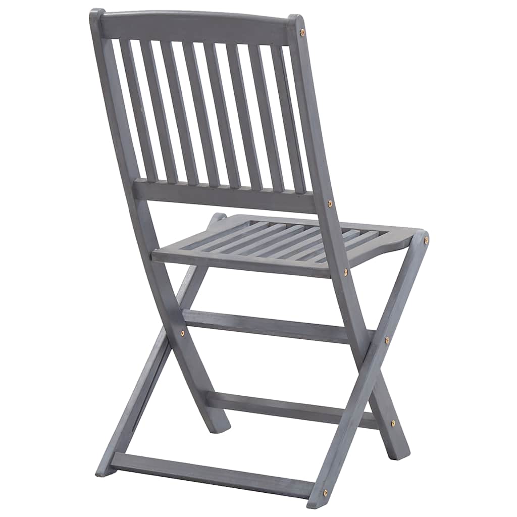 vidaXL Scaune pliante de exterior cu perne 6 buc. lemn masiv de acacia vidaXL Scaune pliante de exterior cu perne 6 buc. lemn masiv de acacia
