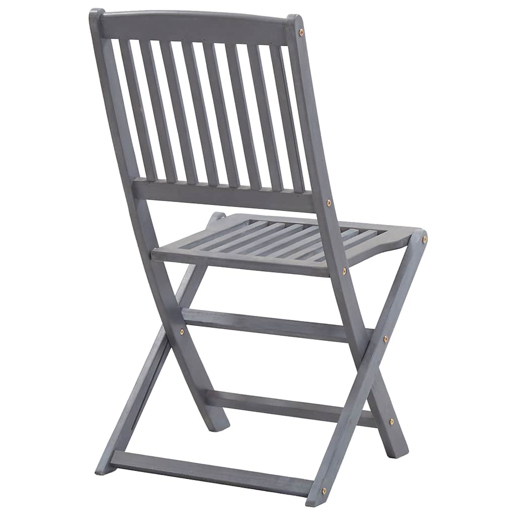 vidaXL Scaune pliante de exterior cu perne 6 buc. lemn masiv de acacia vidaXL Scaune pliante de exterior cu perne 6 buc. lemn masiv de acacia