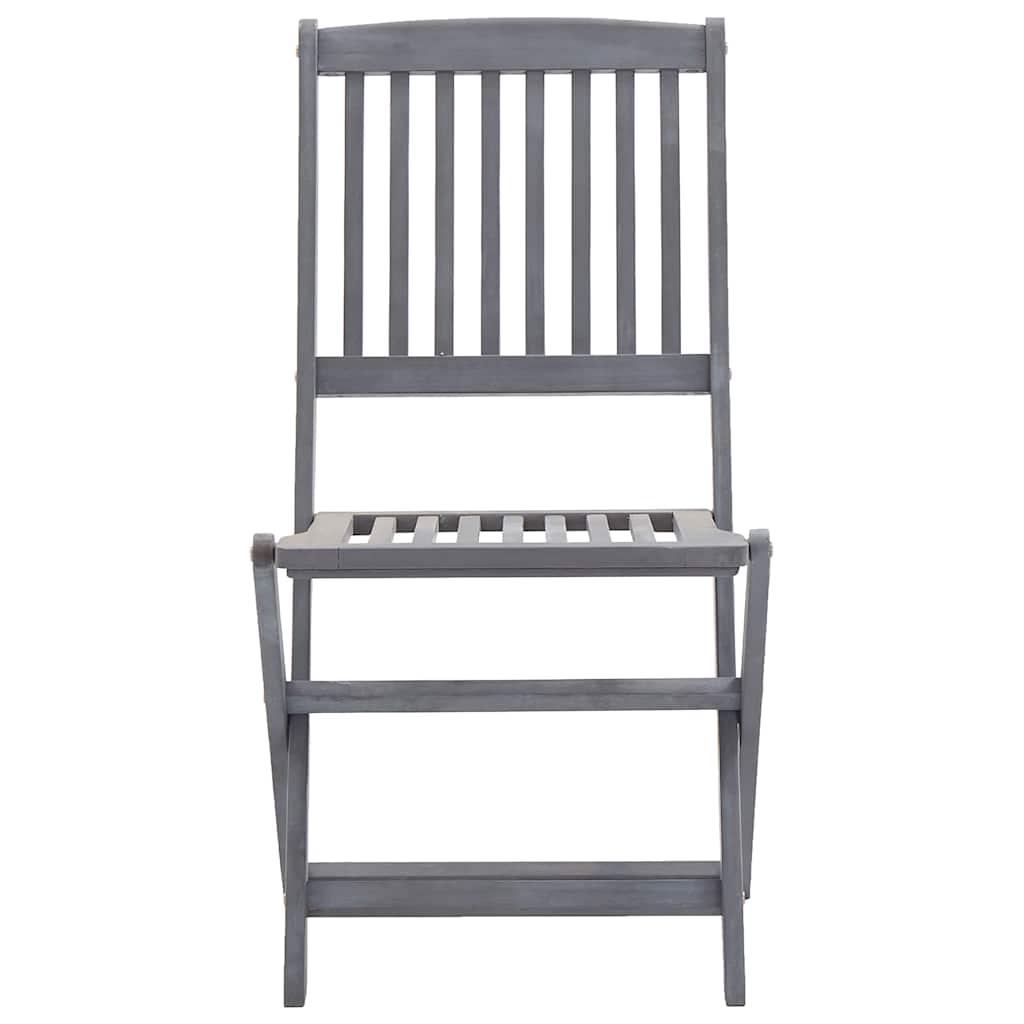 vidaXL Scaune pliante de exterior cu perne 6 buc. lemn masiv de acacia vidaXL Scaune pliante de exterior cu perne 6 buc. lemn masiv de acacia