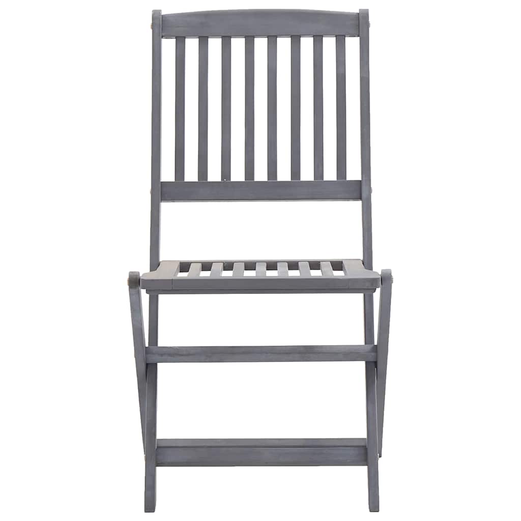 vidaXL Scaune pliante de exterior cu perne 6 buc. lemn masiv de acacia vidaXL Scaune pliante de exterior cu perne 6 buc. lemn masiv de acacia