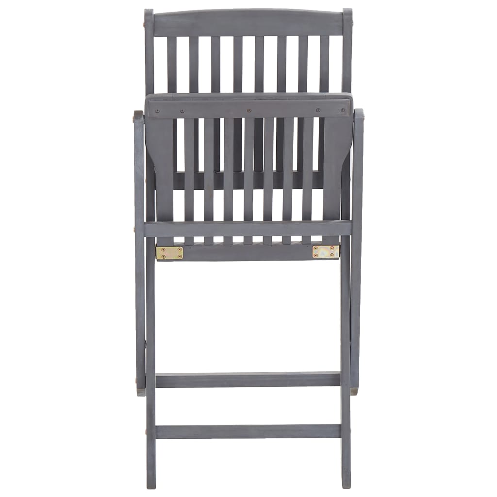 vidaXL Scaune pliabile de exterior, 6 buc., lemn masiv de acacia vidaXL Scaune pliabile de exterior, 6 buc., lemn masiv de acacia