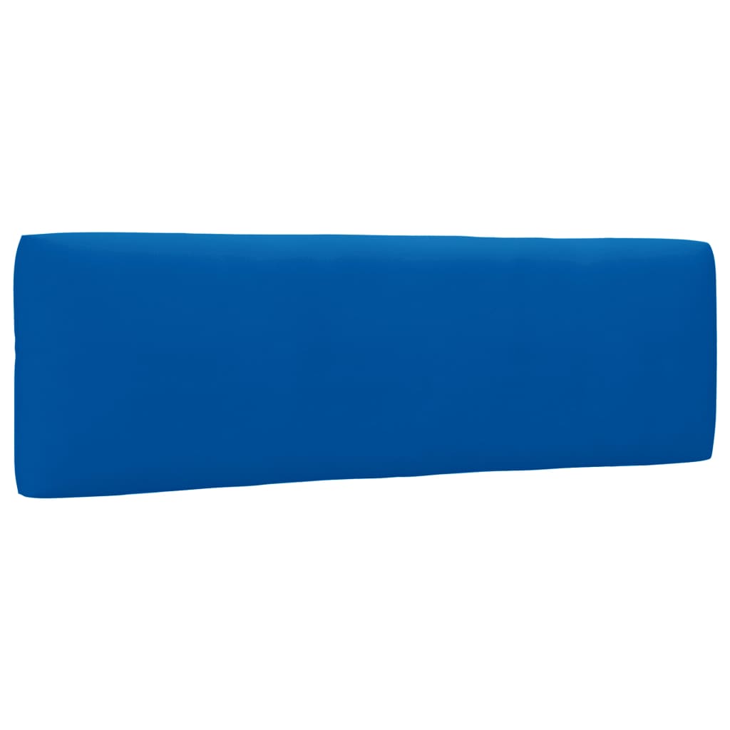 vidaXL Canapea de mijloc de grădină din paleți, negru, lemn pin tratat