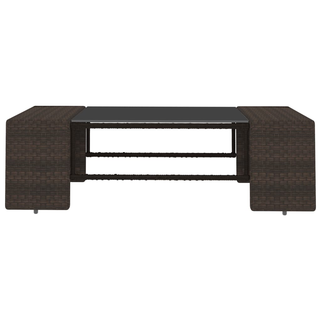 vidaXL Set mobilier de grădină cu perne, 8 piese, maro, poliratan vidaXL Set mobilier de grădină cu perne, 8 piese, maro, poliratan
