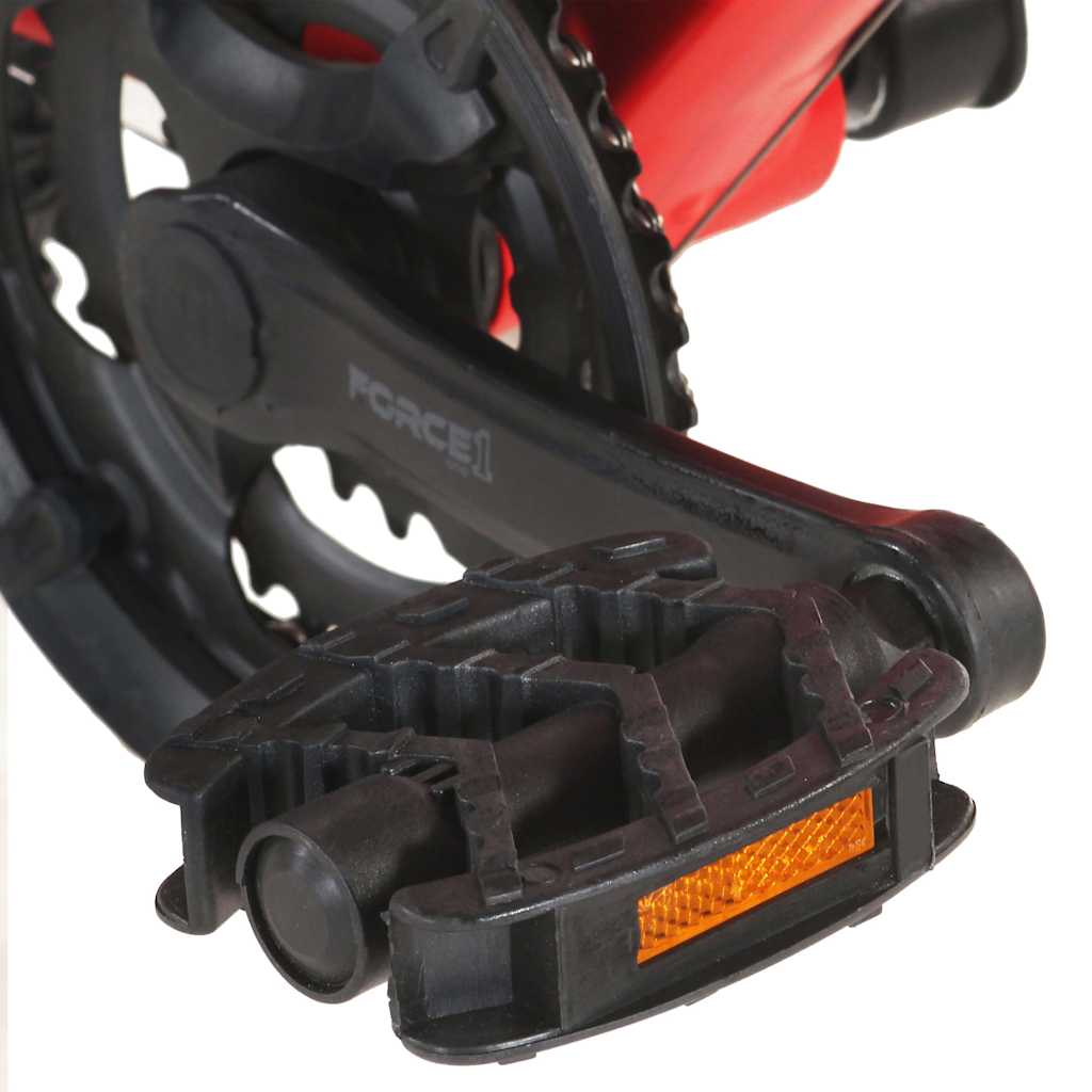 vidaXL Bicicletă montană, 21 viteze, roată 29 inci, cadru 53 cm, roșu vidaXL Bicicletă montană, 21 viteze, roată 29 inci, cadru 53 cm, roșu