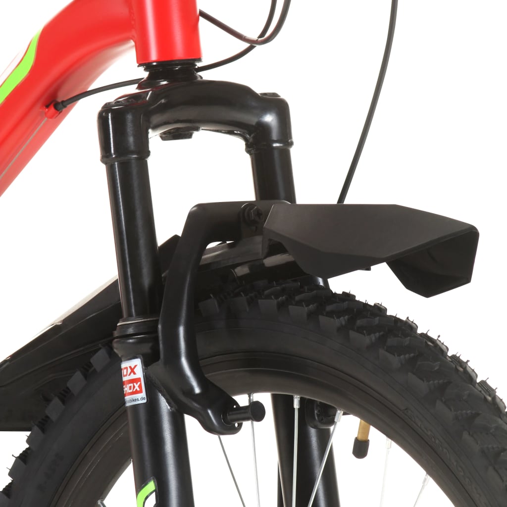 vidaXL Bicicletă montană cu 21 viteze, roată 26 inci, 36 cm, roșu vidaXL Bicicletă montană cu 21 viteze, roată 26 inci, 36 cm, roșu