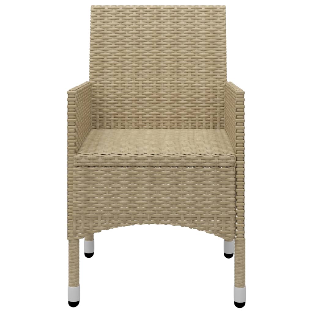 vidaXL Set mobilier de grădină, 5 piese, bej vidaXL Set mobilier de grădină, 5 piese, bej