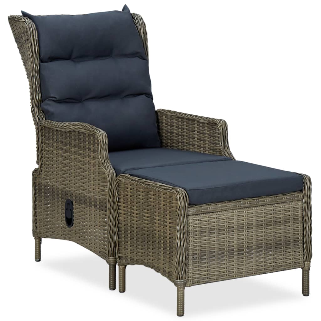 vidaXL Set mobilier de grădină, 5 piese, maro vidaXL Set mobilier de grădină, 5 piese, maro