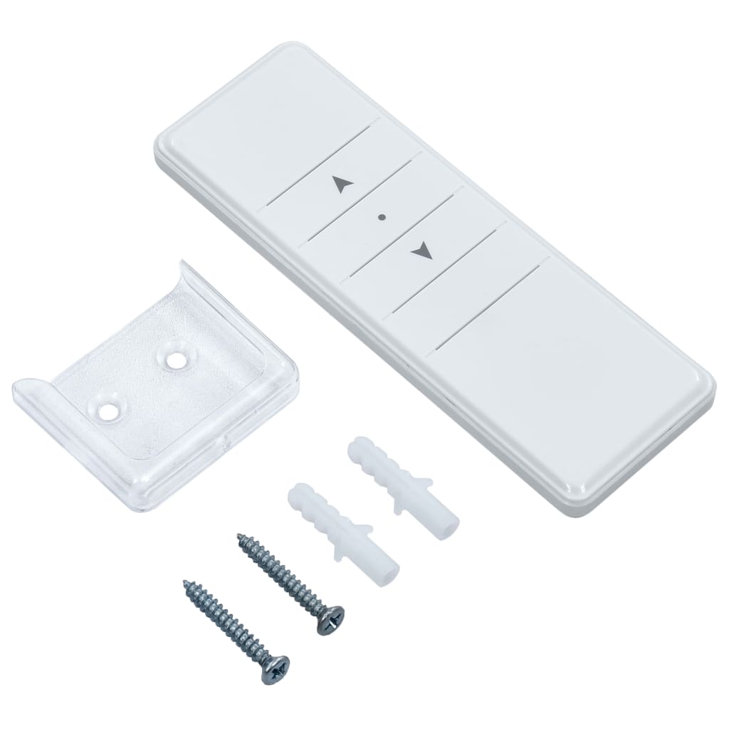 vidaXL Copertină automată cu stor&LED&senzor de vânt albastru/alb 5x3m vidaXL Copertină automată cu stor&LED&senzor de vânt albastru/alb 5x3m