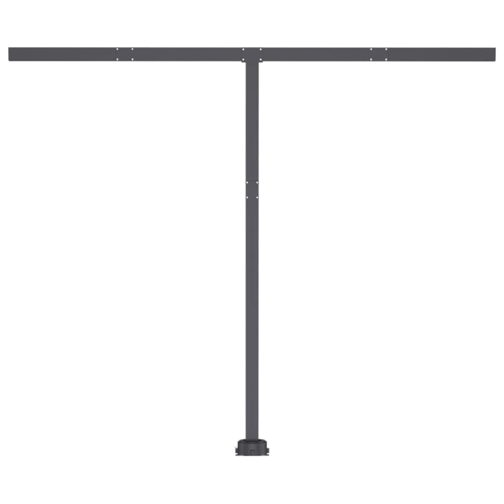 vidaXL Copertină autonomă retractabilă automat albastru&alb 300x250 cm vidaXL Copertină autonomă retractabilă automat albastru&alb 300x250 cm