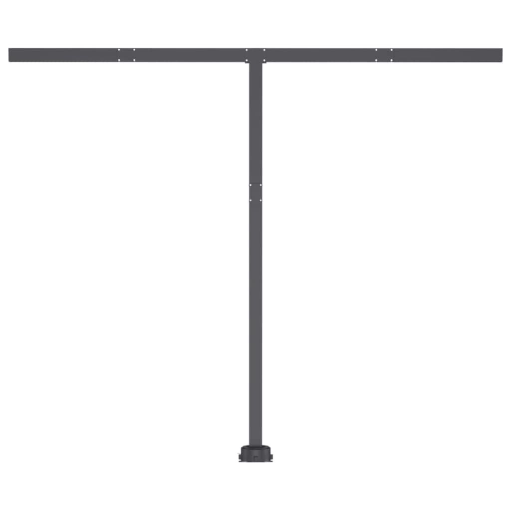 vidaXL Copertină autonomă retractabilă automat, crem, 350x250 cm vidaXL Copertină autonomă retractabilă automat, crem, 350x250 cm