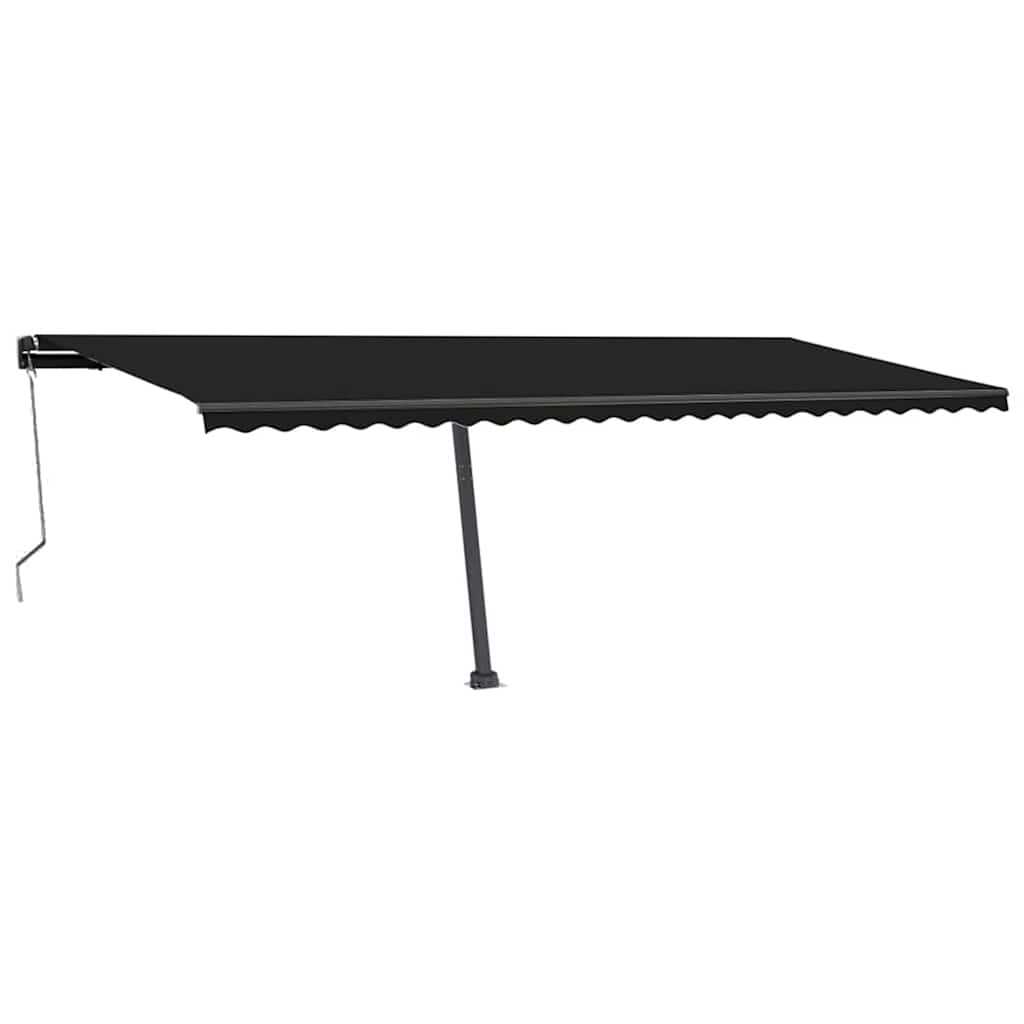 vidaXL Copertină autonomă retractabilă automat, antracit, 600x300 cm vidaXL Copertină autonomă retractabilă automat, antracit, 600x300 cm