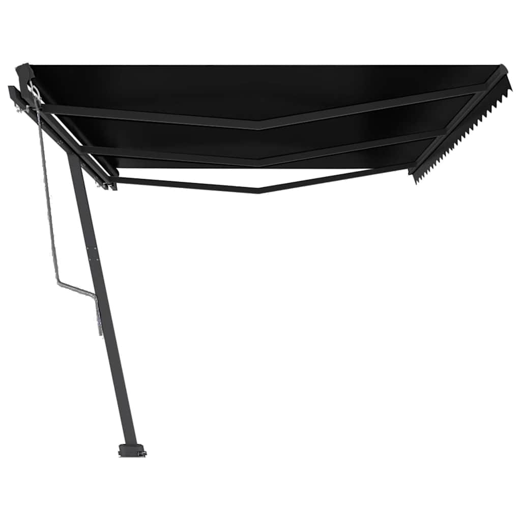 vidaXL Copertină autonomă retractabilă automat, antracit, 600x300 cm vidaXL Copertină autonomă retractabilă automat, antracit, 600x300 cm