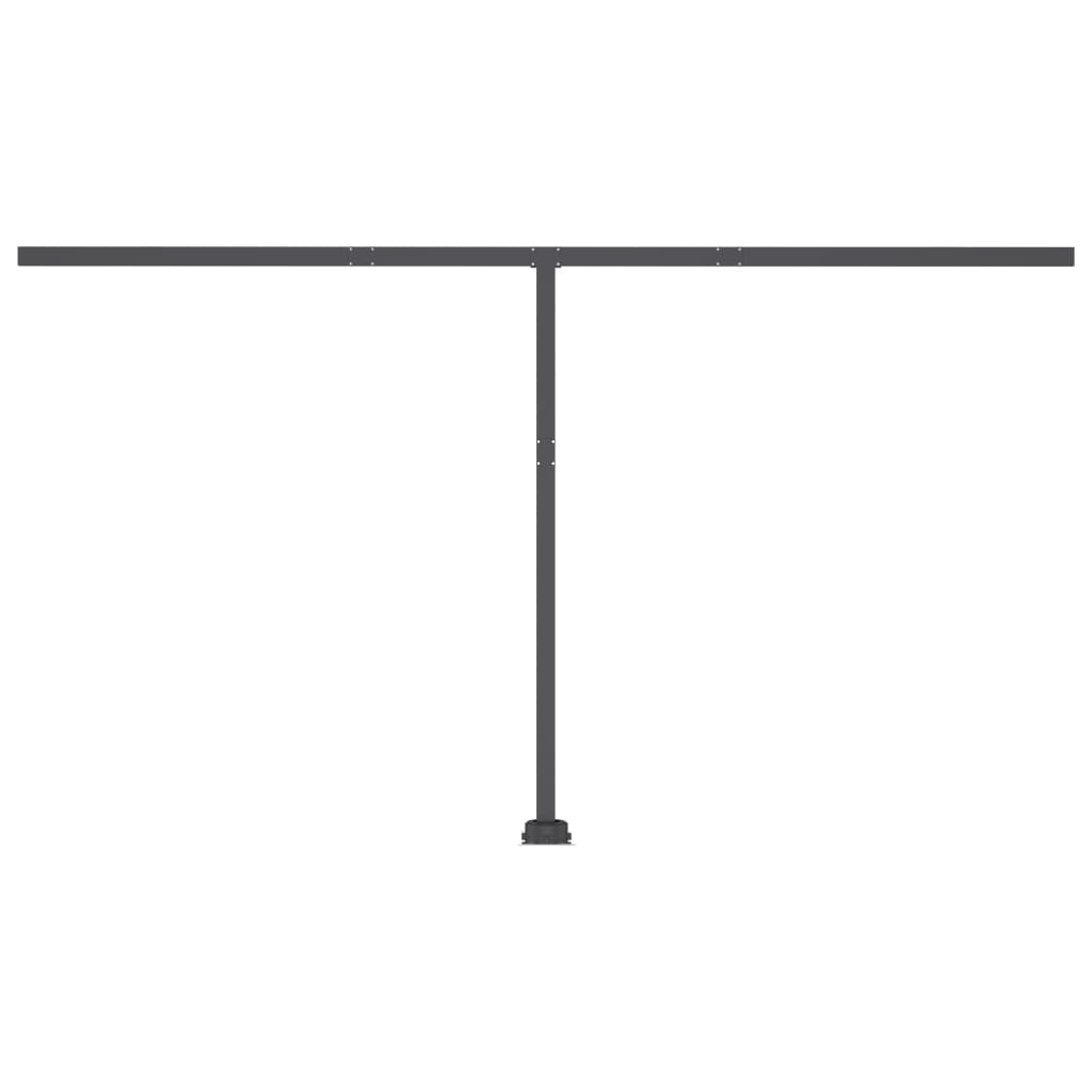 vidaXL Copertină automată cu senzor vânt & LED, crem, 400x350 cm vidaXL Copertină automată cu senzor vânt & LED, crem, 400x350 cm