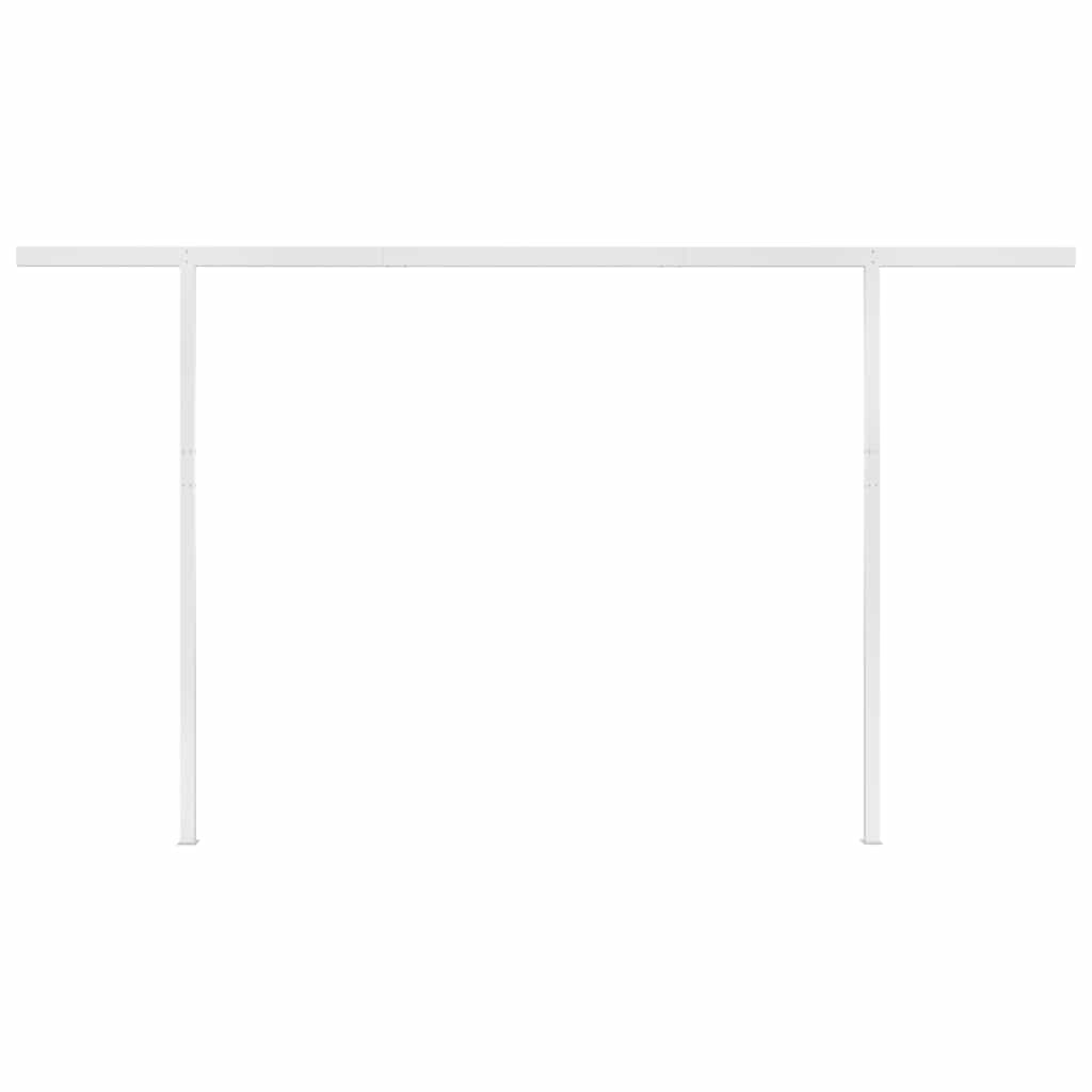 vidaXL Copertină automată cu senzor vânt & LED, antracit, 4,5x3 m vidaXL Copertină automată cu senzor vânt & LED, antracit, 4,5x3 m