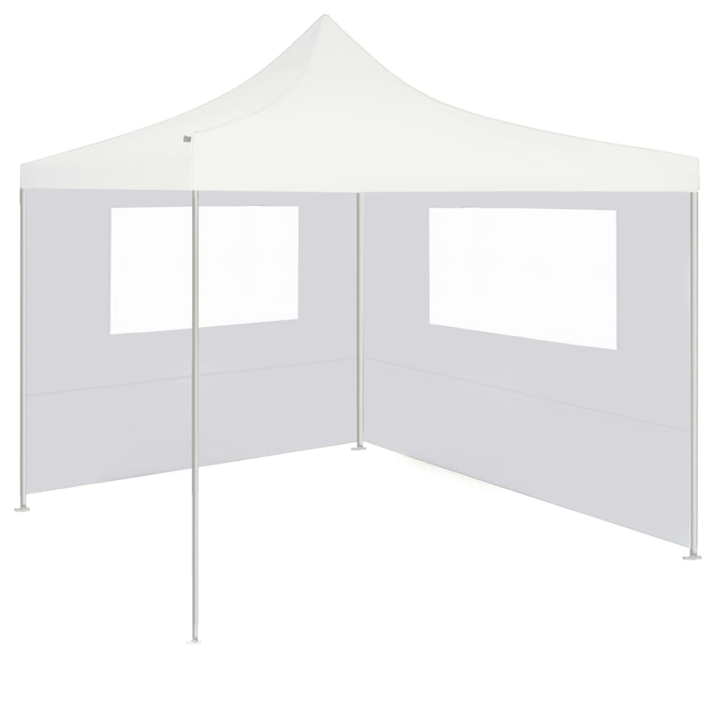 vidaXL Perete lateral foișor cu ferestre, alb, 4x2 m vidaXL Perete lateral foișor cu ferestre, alb, 4x2 m