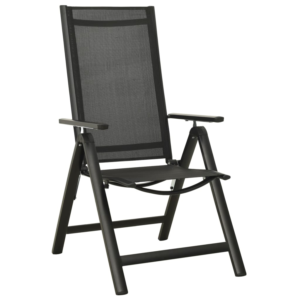vidaXL Set mobilier de grădină, 5 piese, antracit, aluminiu vidaXL Set mobilier de grădină, 5 piese, antracit, aluminiu