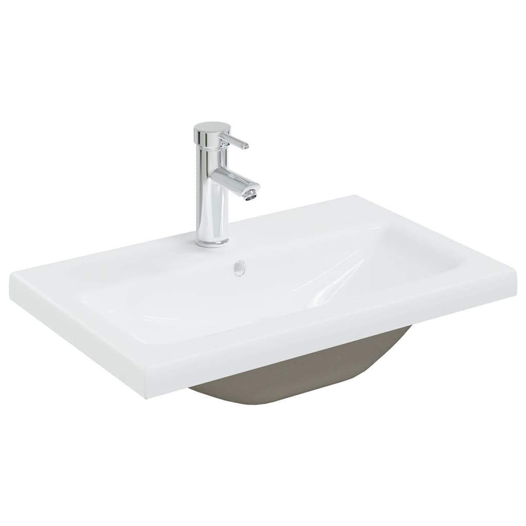 vidaXL Set mobilier de baie, negru, lemn prelucrat vidaXL Set mobilier de baie, negru, lemn prelucrat