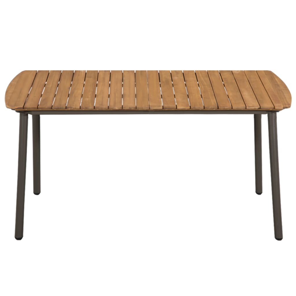 vidaXL Set mobilier de grădină, 5 piese, maro, poliratan vidaXL Set mobilier de grădină, 5 piese, maro, poliratan