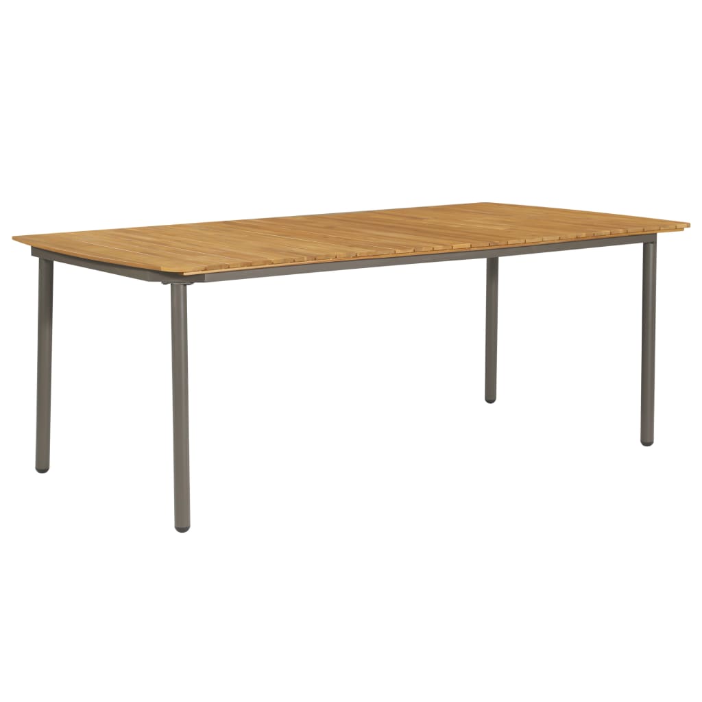 vidaXL Set mobilier de grădină, 9 piese, negru, poliratan vidaXL Set mobilier de grădină, 9 piese, negru, poliratan