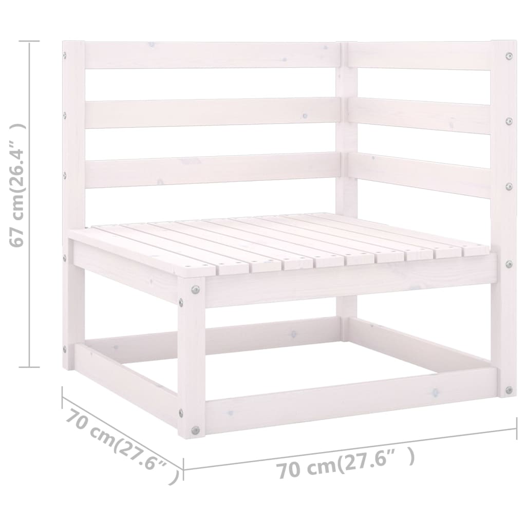 vidaXL Set mobilier de grădină cu perne, 8 piese, lemn masiv de pin vidaXL Set mobilier de grădină cu perne, 8 piese, lemn masiv de pin