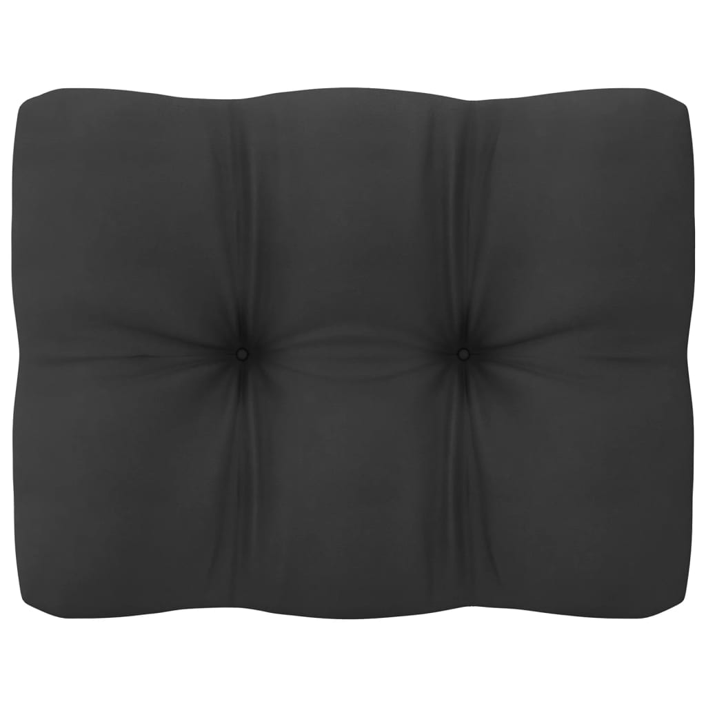 vidaXL Set mobilier grădină cu perne, 9 piese, lemn masiv de pin alb