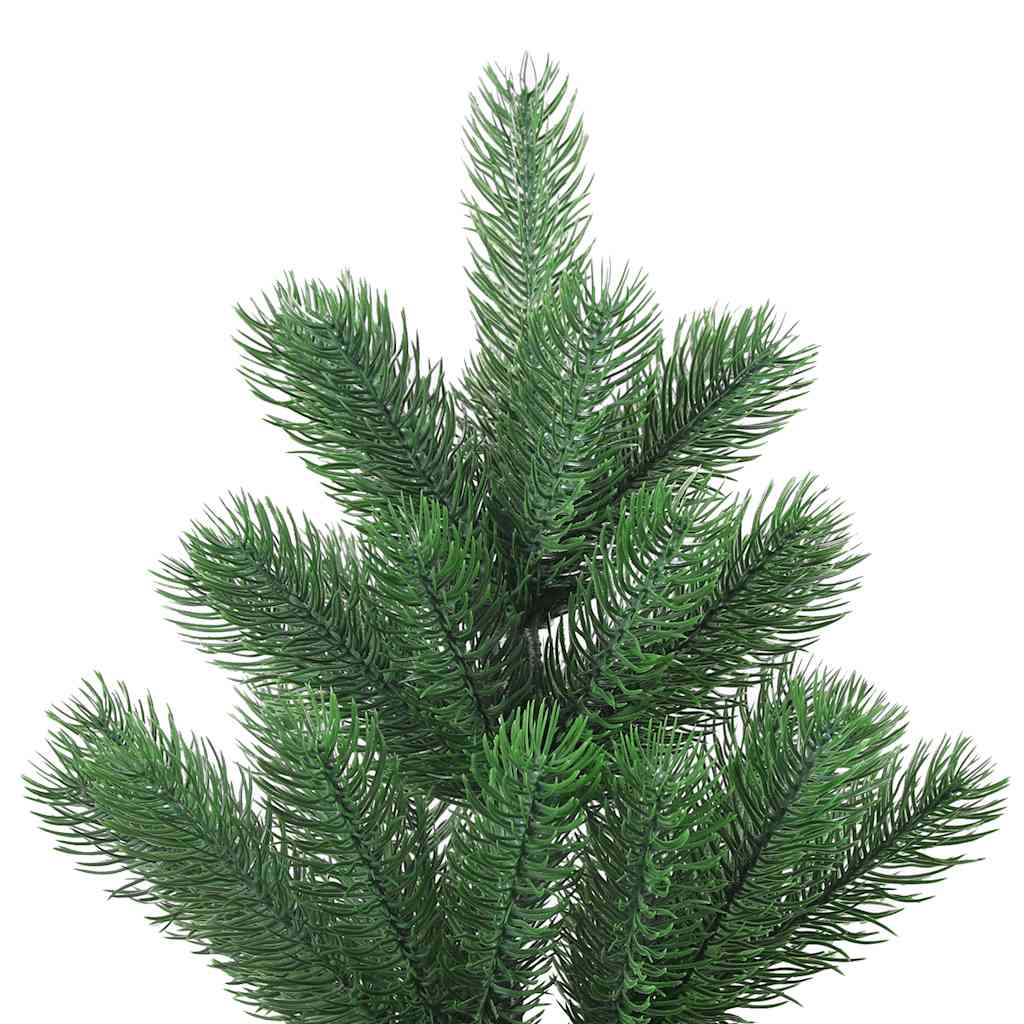 vidaXL Pom de Crăciun artificial brad Nordmann LED&globuri verde 240cm